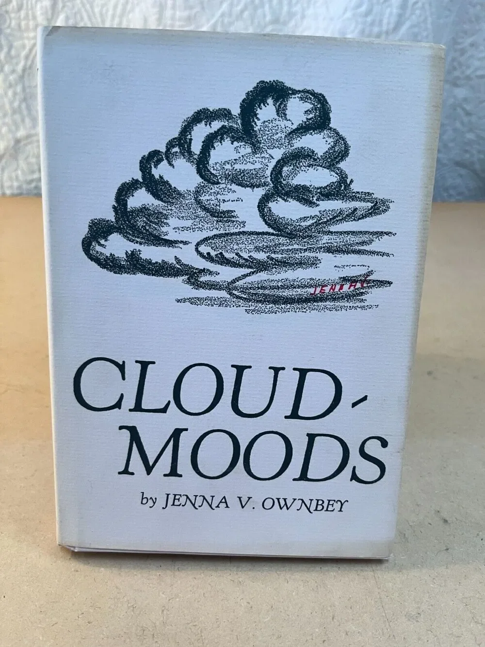 Cloud Moods by Jeanna V. Ownbey Published In 1969 Hardback Autographed